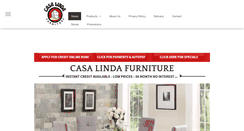 Desktop Screenshot of furniturecasalinda.com